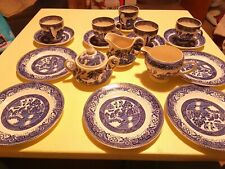 Wedgwood old willow for sale  CARDIFF