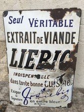 Ancienne plaque émaillée d'occasion  Montlieu-la-Garde