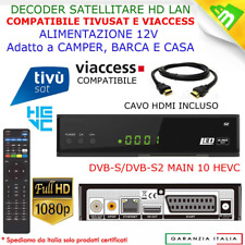 Decoder satellitare tivu usato  Italia