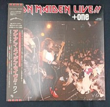 Iron Maiden/Live!! +One, Japan Issue, with Obi, Vinyl VG+ comprar usado  Enviando para Brazil