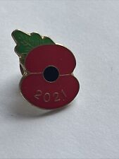 Poppy metal badge. for sale  BEDFORD