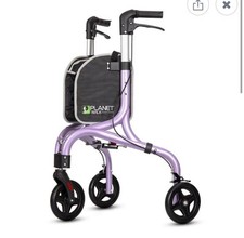 Planetwalk Premium 3 rodas andador andador para idosos - ultra roxo  comprar usado  Enviando para Brazil
