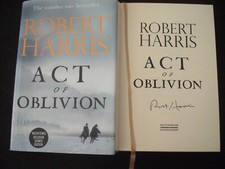 Robert harris signed for sale  HORSHAM