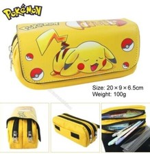 Estuche Colegiala Pokemon PIKATCHU AQUALI CARAPUCE Pokeballs 2 Compartimentos comprar usado  Enviando para Brazil