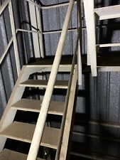 Hohe stahltreppe gegenläufige gebraucht kaufen  Malsfeld