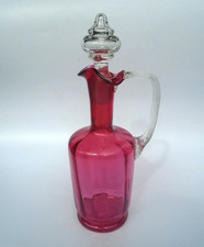 Antique cranberry glass for sale  ST. AUSTELL