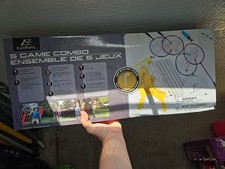 Novo combo de jogos East Point 5 vôlei, badminton, disco voador, Majik Fling/smash comprar usado  Enviando para Brazil