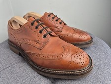 Trickers 'Bourton' Country Brogues Brown UK 7 Gumlite Soles for sale  DONCASTER