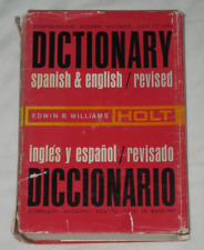 Dictionary: Spanish & English/ Revised, by Edwin B Williams segunda mano  Embacar hacia Argentina