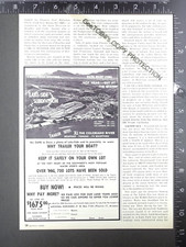 1966 advertisement lake for sale  Lodi