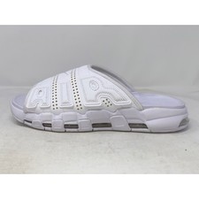Sandálias chinelo Nike Air Uptempo Slides brancas, tamanho 10 FD9884-101 comprar usado  Enviando para Brazil