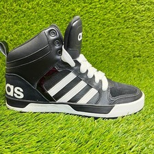Tênis Adidas NEO Raleigh 9TIS Médio Masculino Tamanho 8.5 Preto Branco Baketball comprar usado  Enviando para Brazil