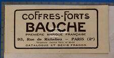 Publicité coffre fort d'occasion  Beaumont-de-Lomagne
