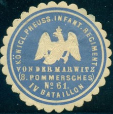 Siegelmarke königl preuss gebraucht kaufen  Dommershausen, Lieg, Macken