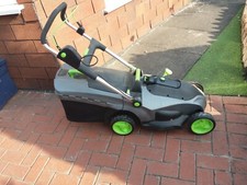 Tech cordless lawnmower for sale  COALVILLE
