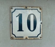 Numero civico smaltata usato  Roma