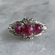 Ruby cabochon diamond for sale  UK
