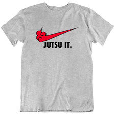Camiseta Akatsuki Anime Jutsu It Ninja Meninos Paródia Esportiva Engraçada Presente Nova, usado comprar usado  Enviando para Brazil