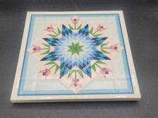 Quilt ceramic tile for sale  Hopedale