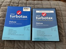 Turbotax deluxe federal for sale  Littleton