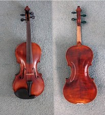 VIOLINO COMERCIAL ALEMÃO ANTIGO RESTAURADO STAINER 4/4 COM ESTOJO RÍGIDO E ARCO - 1913 comprar usado  Enviando para Brazil