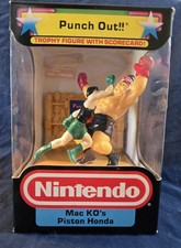 Nintendo Vintage Punch Out!! Boneco troféu pistão Hondo 1989 cartão de pontuação raro comprar usado  Enviando para Brazil