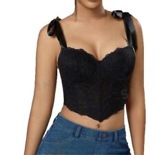 Schwarz dessous corsage gebraucht kaufen  Leipzig