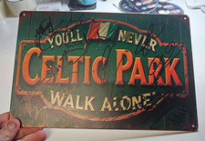 Multi signed celtic for sale  GLASGOW