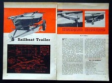 Sailboat trailer w for sale  Diamond Point