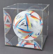 Bola de futebol oficial Lionel Messi Copa do Mundo FIFA Qatar 2022 assinada à mão com certificado de autenticidade, usado comprar usado  Enviando para Brazil