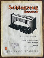Moto perpetuo marimba gebraucht kaufen  Lübeck