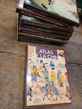 Lot livres atlas d'occasion  Montargis
