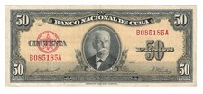 BANCO NACIONAL 50 PESOS 1958 Ottime condizioni  Vintage comprar usado  Enviando para Brazil