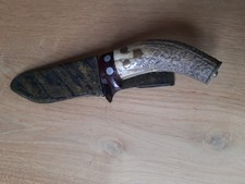 Handgefertigtes jagdmesser gebraucht kaufen  Neustadt an der Weinstraße
