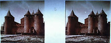 Fotografia estereoscópica The City Of Carcassonne 1920 painel frontal castelo feudal, usado comprar usado  Enviando para Brazil