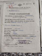 Foglio complementare moto usato  Incisa Scapaccino