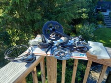 Usado, Shimano ULTEGRA STI 11SPD. DISC GROUP & PRAXIS ZAYANTE MANIVEL BIKE ESTRADA CASCALHO comprar usado  Enviando para Brazil