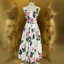 Atacado de fábrica 2025 novo vestido de festa 100% algodão Sicília impressão rosa, usado comprar usado  Enviando para Brazil