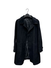 Black wool coat d'occasion  Amiens-