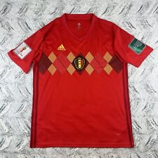 Bélgica URBSFA KBVB 2018 Camiseta Hombre’s Grande por ADIDAS Rojo Copa Mundial FIFA segunda mano  Embacar hacia Argentina