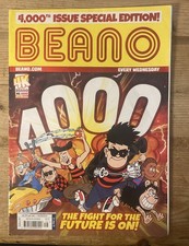 Beano 4000th issue for sale  MORDEN