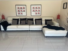 Italian cream leather for sale  ESHER