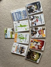 Wii games including for sale  CHURCH STRETTON
