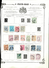 Pays bas timbres d'occasion  Roussillon