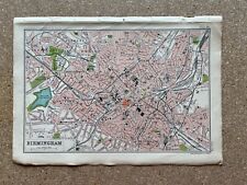 Antique map birmingham for sale  HORNCASTLE