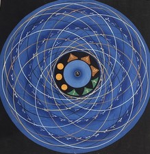 Cosmos mandala post for sale  UK