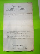 Alte ablösungsurkunde 1871 gebraucht kaufen  Treuenbrietzen