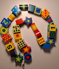 Numbers shapes wooden for sale  Roseville