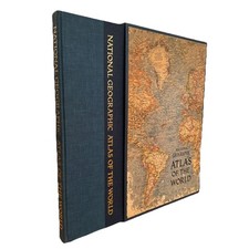 1963 National Geographic Atlas Of The World 19x13 comprar usado  Enviando para Brazil