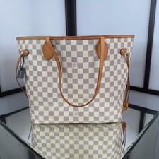 Louis Vuitton Damier Azur Neverfull MM, usado comprar usado  Enviando para Brazil